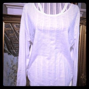 Long sleeved burnout style tshirt